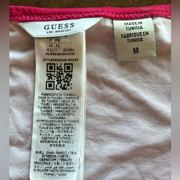 RED GUESS RUFFLE BIKINI - Picture 12 of 12